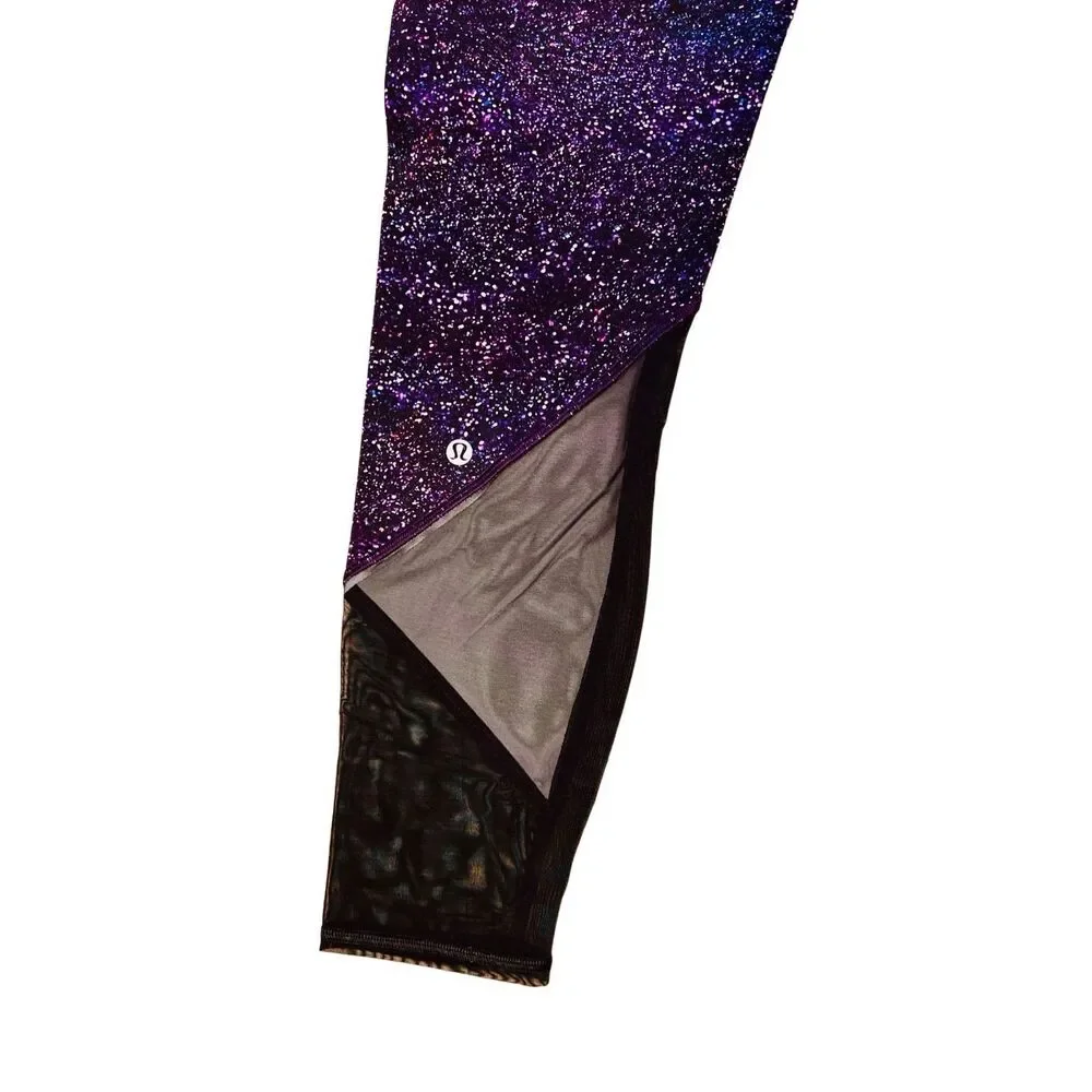 Lululemon Gait Keeper 7/8 Mesh Tight Leggings Activewear Athleisure 8 Gym Casual